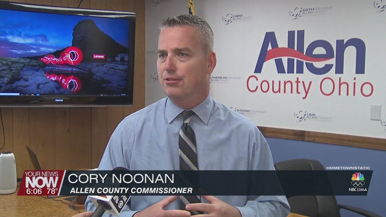 Plans moving forward by Allen County Commissioners to demolish old train depot at former ODOT property on North West Street